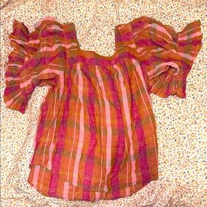 beachlunchlounge Multicolor Striped Blouse